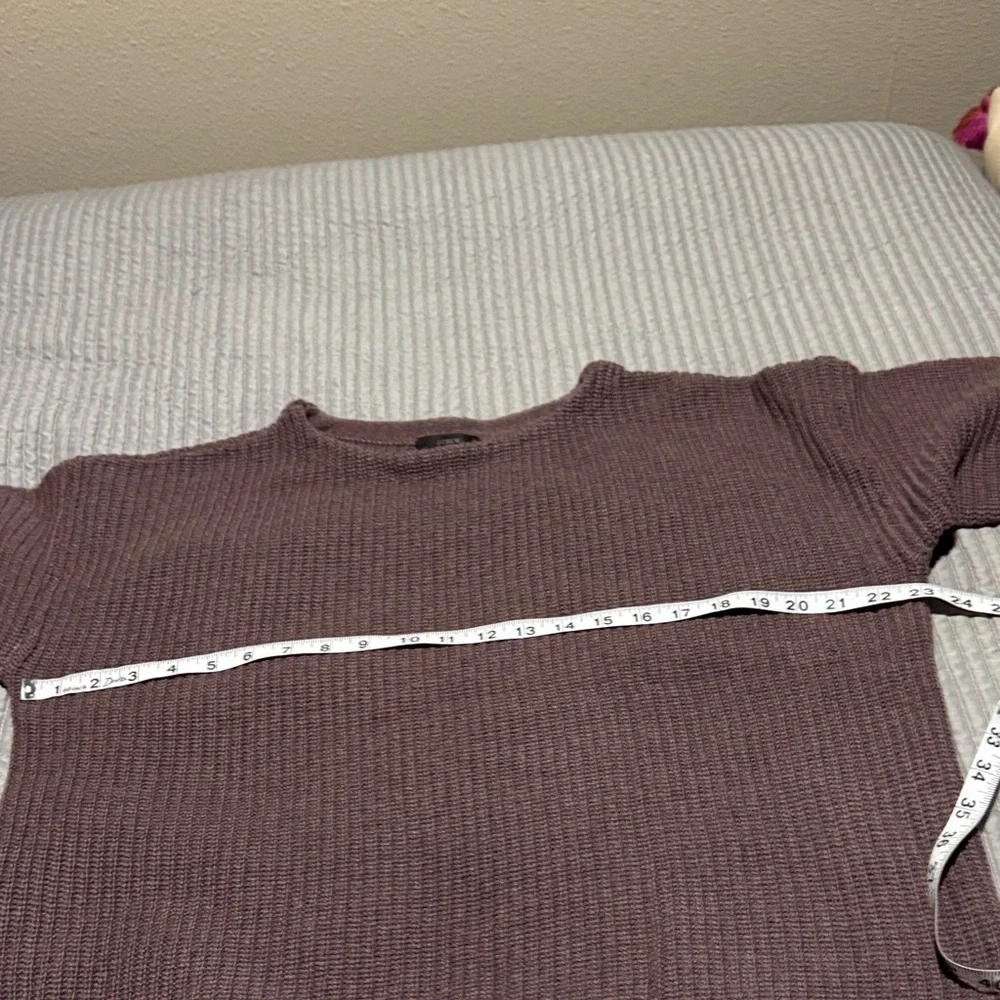J. Crew Lavender Knit Sweater